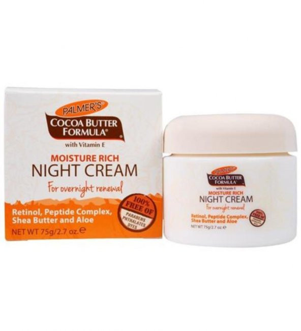 Palmers Cocoa Butter Formula Moisture Rich Night Cream 75 gr - 1