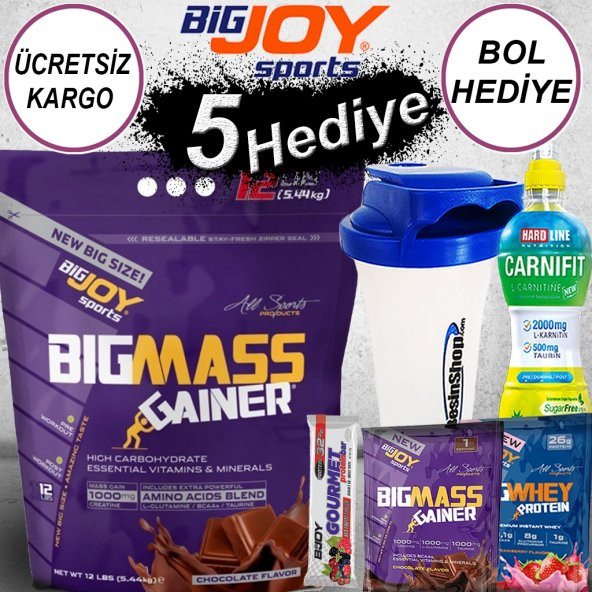 BigJoy BigMass Gainer 5440 Kg Karbonhidrat Tozu