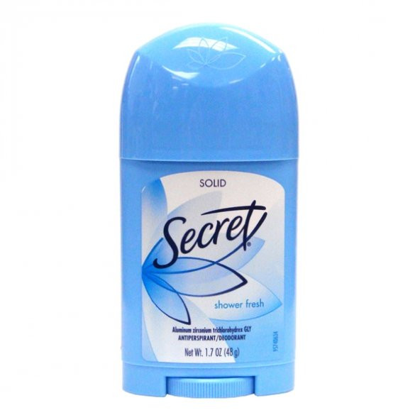 Secret Solid Shower Fresh Deo Stick 48 gr