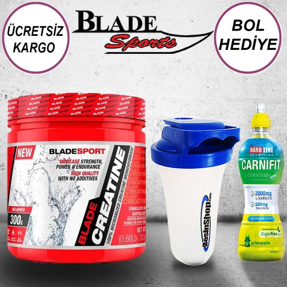 Blade Sport Creatine 300 gr ( 2 HEDİYE )