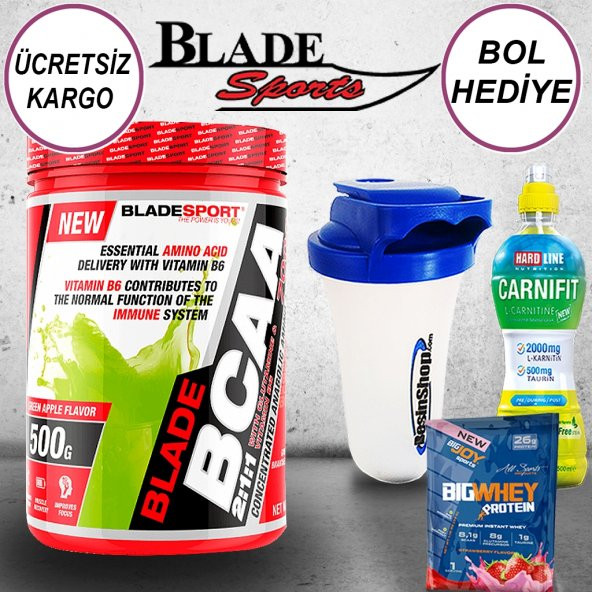 Blade Sport BCAA 7000 500 gr (3 HEDİYE )