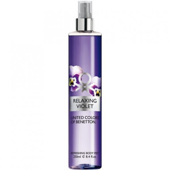 Benetton Relaxıng Violet Refreshing Body Mist 250 ml