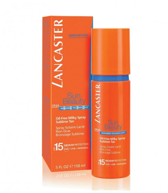 Lancaster Sun Beauty Oil Free Milky Spray SPF15 150 ml