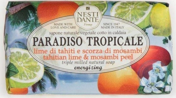 Nesti Dante Tahitian Lime & Mosambi Peel Soap 250 gr