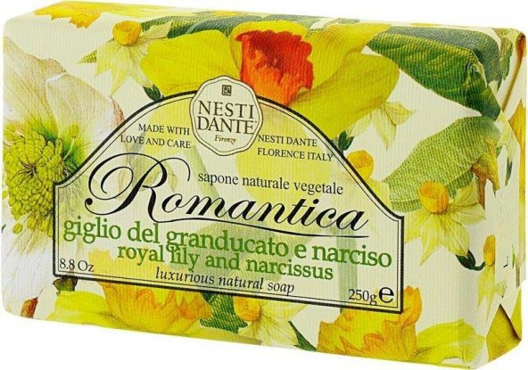 Nesti Dante Romantica Royal Lily And Narcissus Soap 250 gr