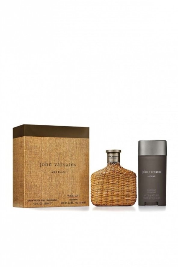 John Varvatos Artisan Edt 125 ml Erkek Parfüm Set - 2
