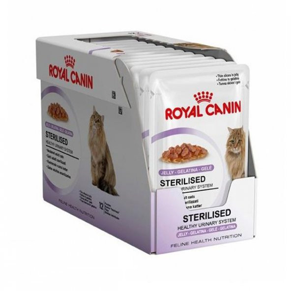 Royal Canin Kısırlaştırılmış Kediler için Yaş Mama 85gr x 12 Adet
