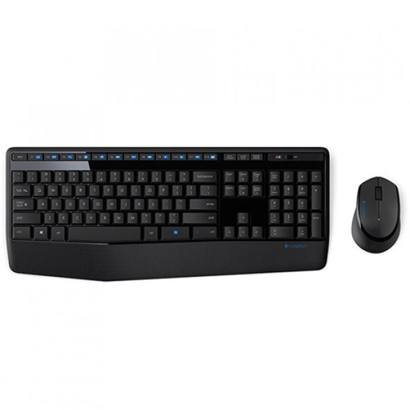 Logitech MK345 Q Kablosuz Usb Siyah Multimedya Klavye/Mouse Set 9