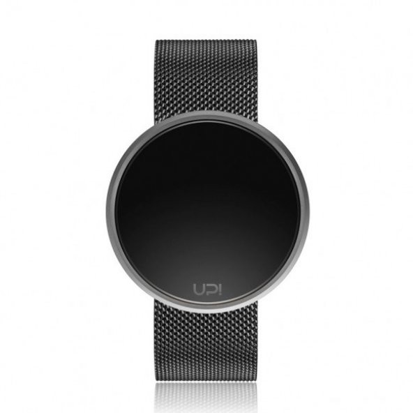 UPWATCH ROUND STEEL SİLVER BLACK TWO TONE UNİSEX KOL SAATİ