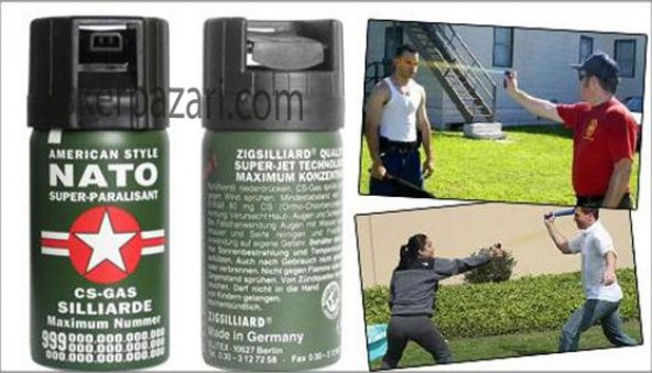 Biber (NATO) Gazı 3'lü Set BEKÇİ (40ml - 50ml) - 4