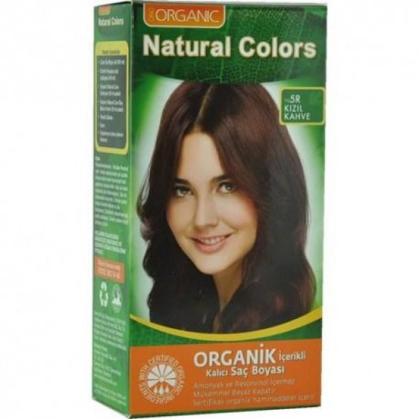 Organıc Natural Colors Saç Boyası  5r Kızıl Kahve