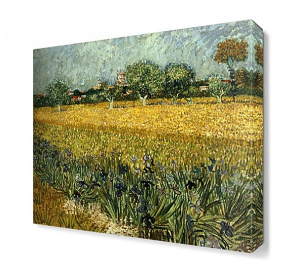 Van Gogh Sarı Tarla Tablosu - 1