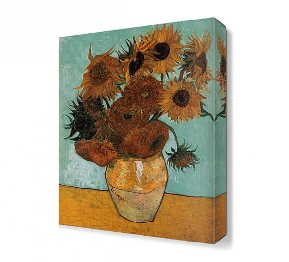 Van Gogh Vazodaki Ayçiçekleri Tablosu