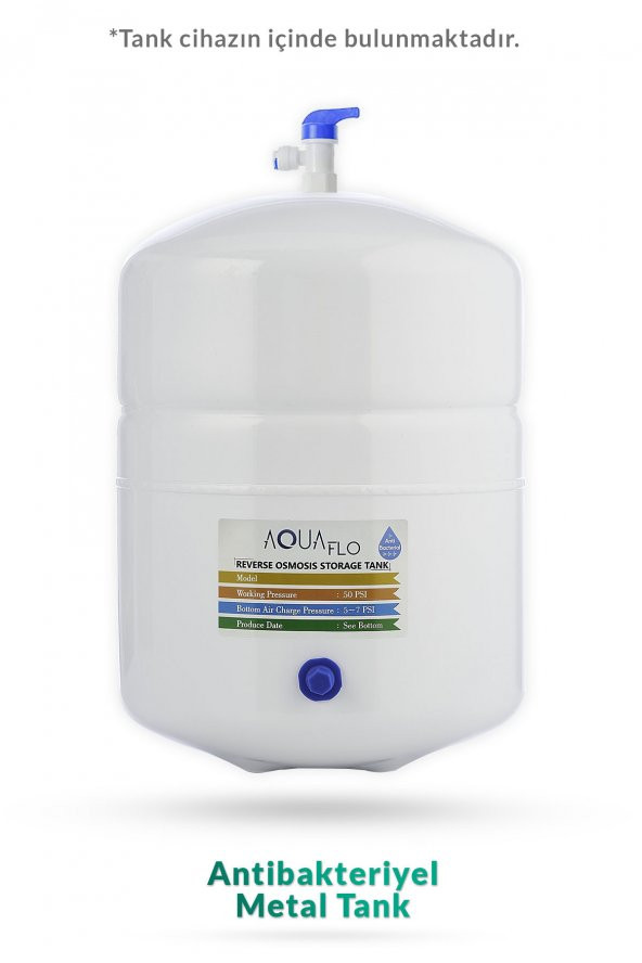 AquaFlo 10 Aşamalı LG Seç. Kapalı Kasa Su Arıtma Cihazı (MKNP10) - 5