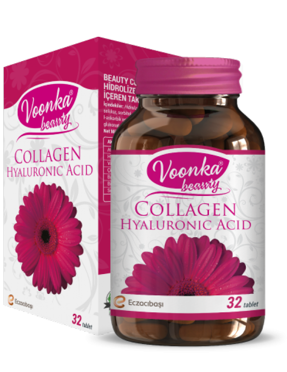 Voonka Collagen Hyaluronic Acid 32 Tablet  Skt:09/2021