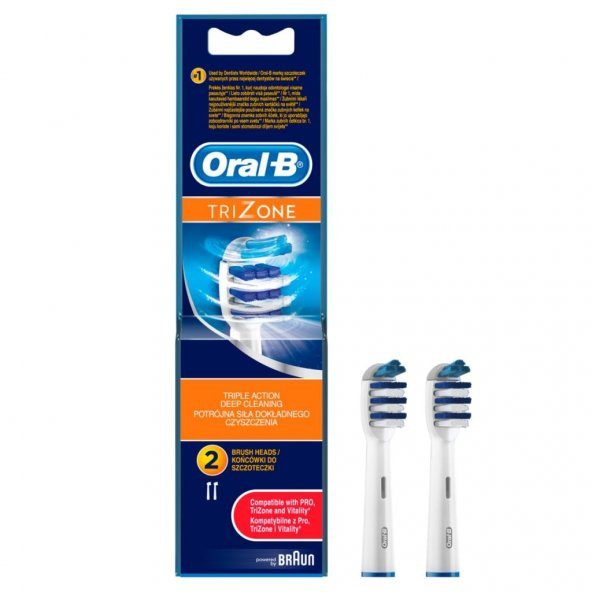 Oral-B Diş Fırçası Yedek Başlığı Trizone 2li