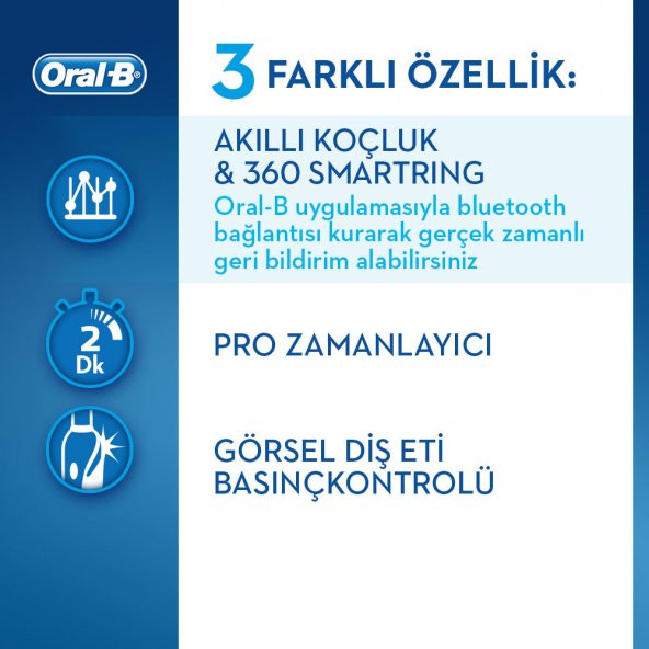 Oral-B Smart Series  6000n Şarj Edilebilir Diş Fırçası - 4