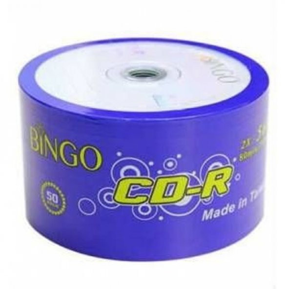 Bingo Cd-R 700 Mb-80 Min 56X 50 Li
