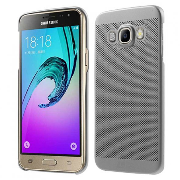 Samsung Galaxy J5 2016 (J510) Loopee Point Arka Kapak Gri
