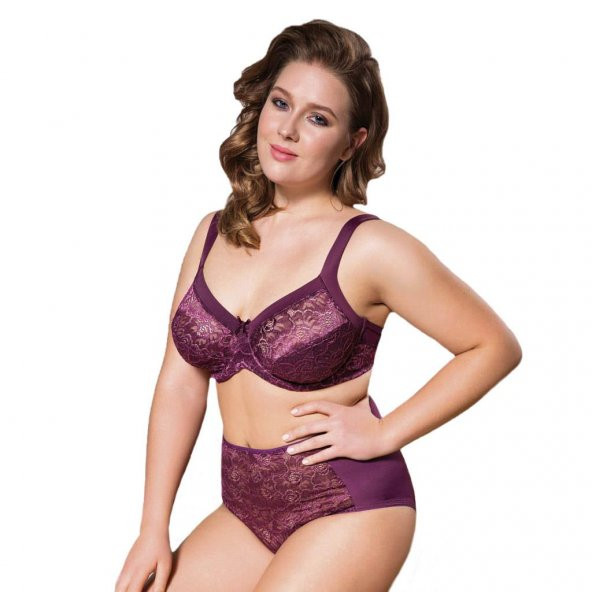 Anıl Bayan Dantelli Toparlayıcı Sütyen Külot Takım 4725 ürün görseli