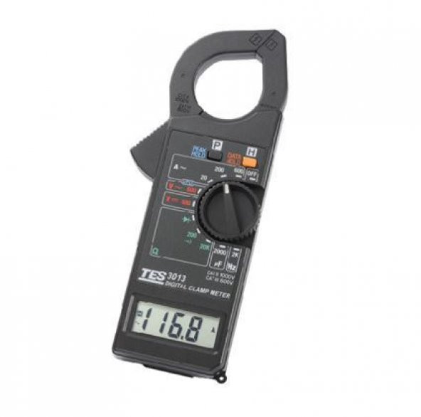 Tes 3014 1000A AC Dijital Pensampermetre (Tes 3012 Yeni Modeli)