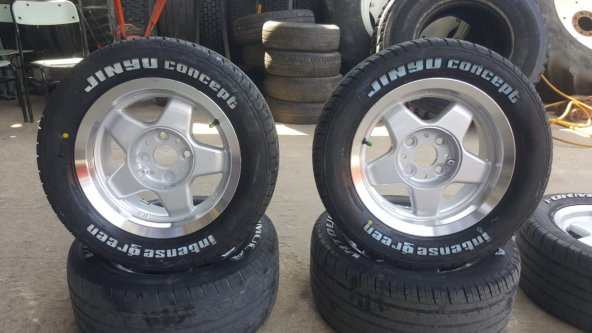 215/50R13 84H Jinyu Concept İntensegreen Beyaz Yazılı - 2