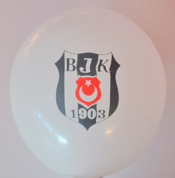Beşiktaş BJK Taraftarına Özel Baskılı Karışık Renk Balon 100 Adet