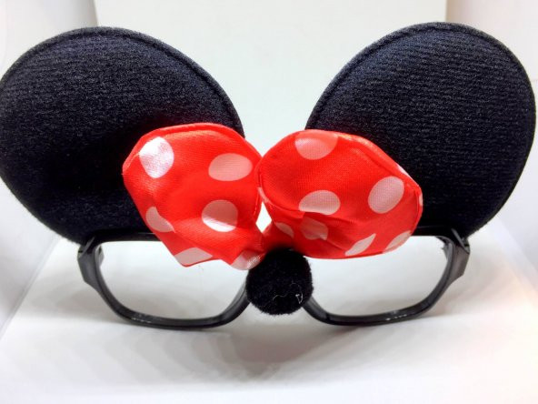 14 Şubat Sevgililer Günü Minnie Mouse Gözlük