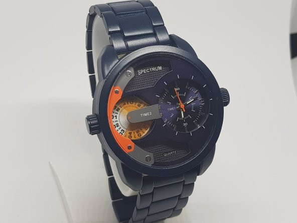 Yeni Model  Metal Kordon Spectrum Erkek Kol Saati - 1