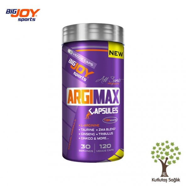 Bigjoy Sports-Argimax 120 Veggie Kapsül