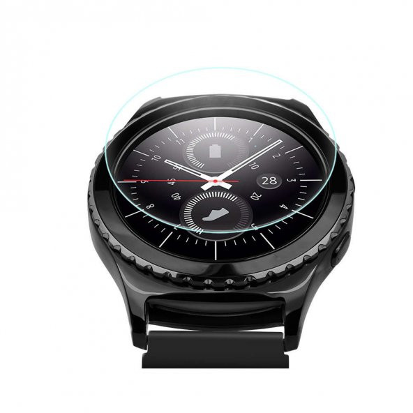 Samsung S3 GEAR 46mm Ekran Koruyucu FRONTIER / CLASSIC FlexiGlass NANO - 3
