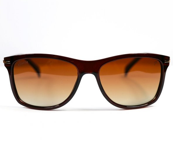 Club Ellesse Kare Model Kahverengi Kemik Çerçeve Güneş Gözlüğü