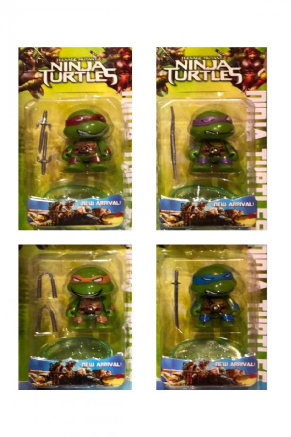 4 Lü Ninja Kaplumbağalar