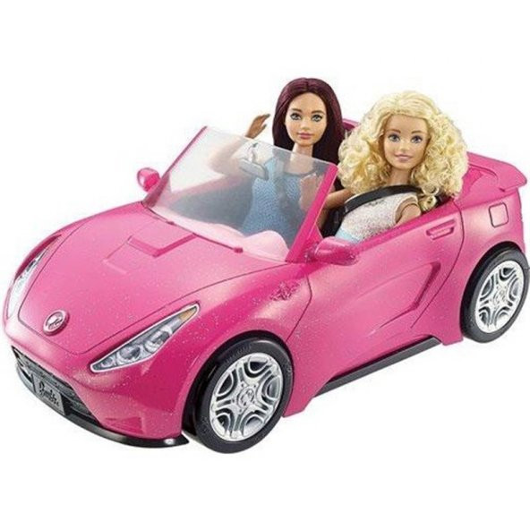 Lisanslı 100 Orijinal Barbie Havalı Arabası DVX59