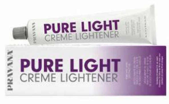 Pravana Pure Light Creme Lightener Krem Açıcı 2x90 ml