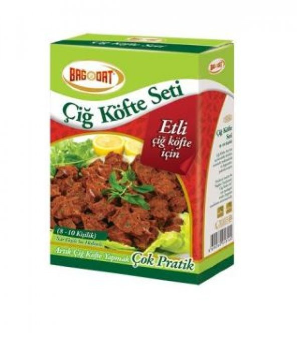 Bağdat Baharat Etli Çiğ Köfte Seti 611 gr