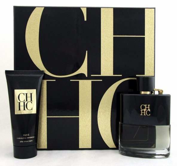Carolina Herrera CH Men Prive EDT 100 Ml Erkek Parfüm Set