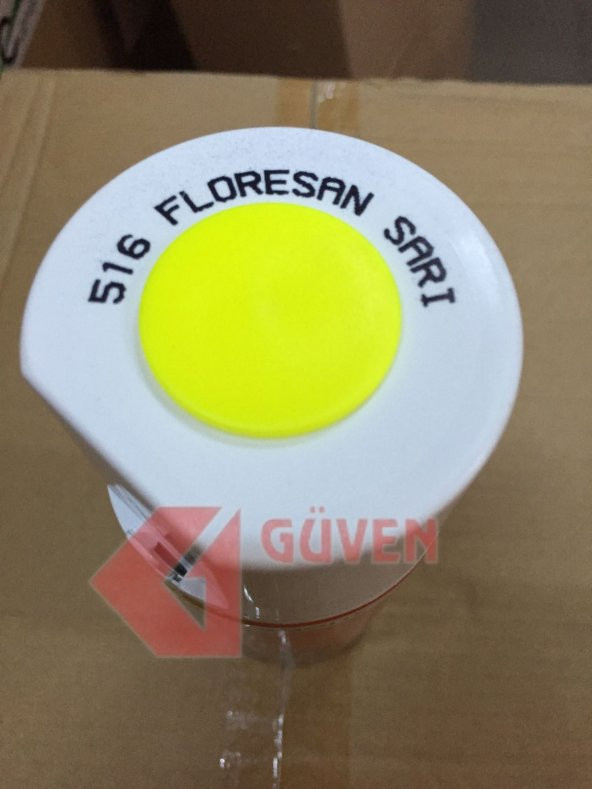 Floresan Sarı(516) Akçalı Sprey Boya 400ml