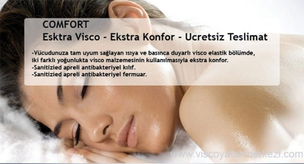 Visko Love Comfort Visco Yatak 160X200 - 2