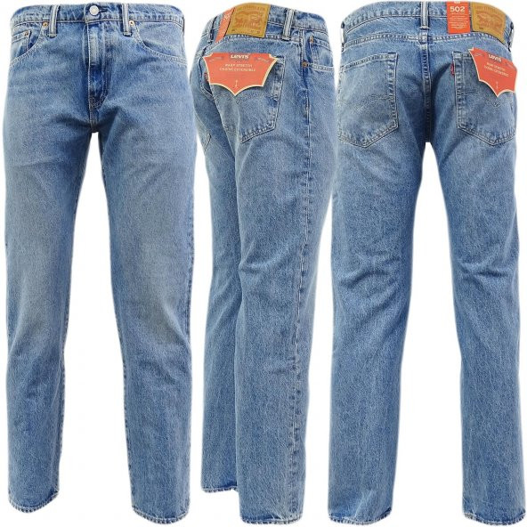 LEVIS 502 ERKEK KOT PANTOLON 29507-0101 - 5