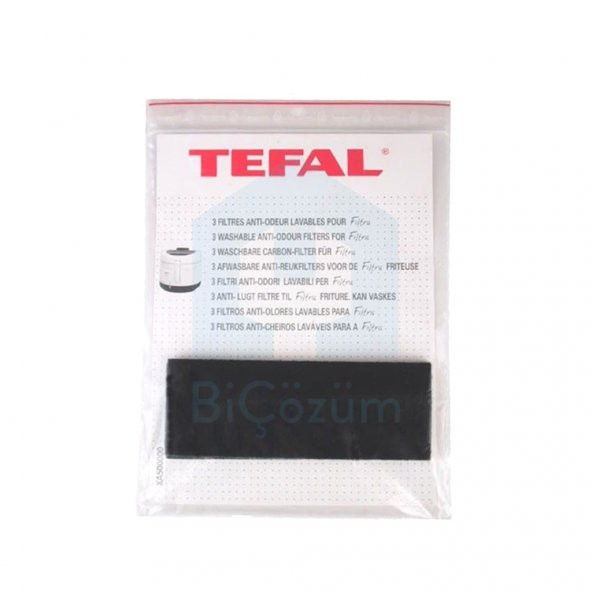 Tefal Oleoclean 3lü Karbon Filtre XA500000