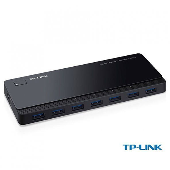 TP-LINK UH720 7 Port Usb 3.0 Çoklayıcı Hub (Siyah) - 1