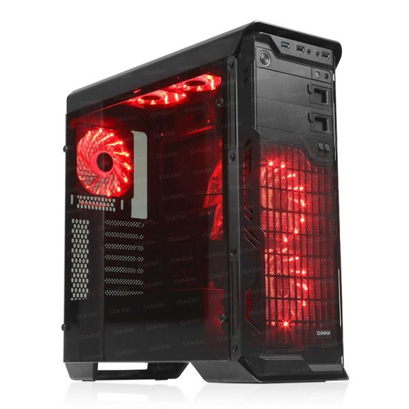 DARK DKCHN10ADV N10 PSU YOK ADVANCED FAN KONTROLCÜ PENCERELİ KASA