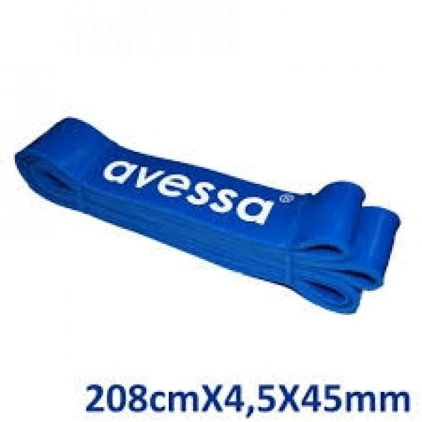 Avessa Latex Güç Bandı Kalım Mavi LPB-45