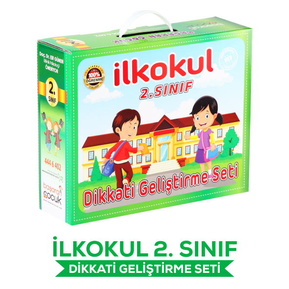 2-SINIF MEGA SET (DİKKAT - ZEKA - HAFIZA - DÜŞÜNME BECERİLERİ - ORİGAMİ -TANGRAM - HIZLI OKUMA SETİ İLK VE SON TEST) - 1