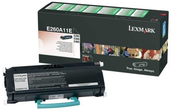 Lexmark E260A11E Orjinal Toner E260 / E360 / E460 / E462 (3.5K)