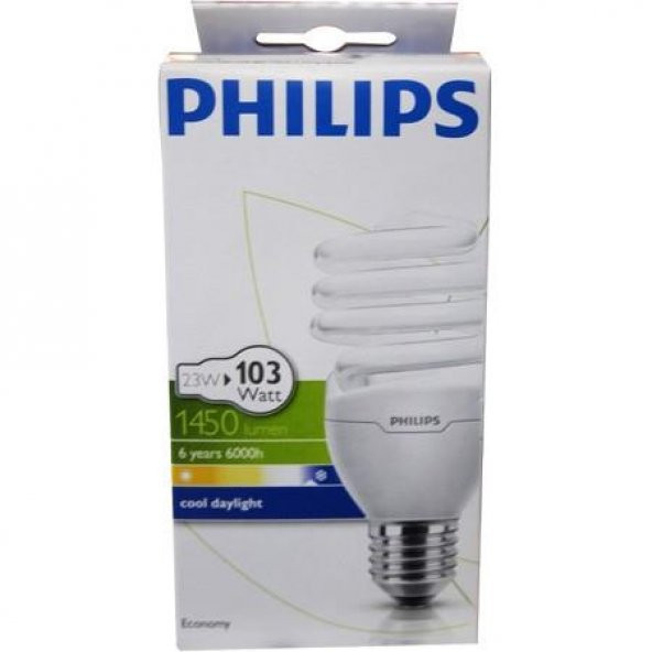 Philips Tasarruflu Ampul 23W Beyaz E27