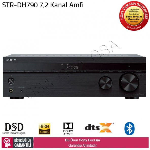 Sony STR-DH790 7,2 Kanal Bluetoothlu Ev Sinema Amfisi
