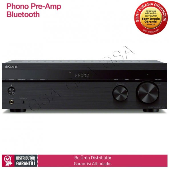 Sony STR-DH190 Phono Preamfi ve Bluetoothlu Stereo Amfi