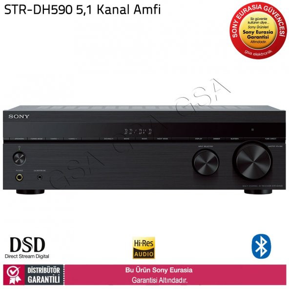 Sony STR-DH590 5,1 Kanal Ev Sinema Amfisi